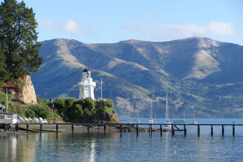 Akaroa on a perfect day