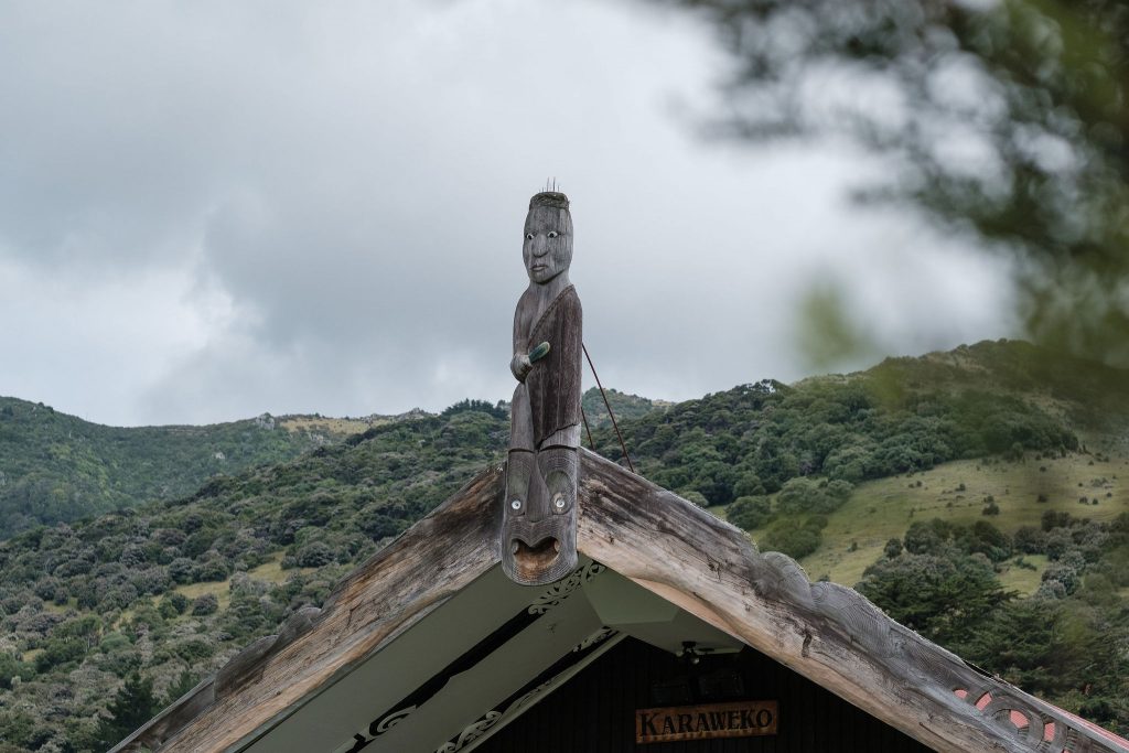 Te Maiharanui paramount chief of Ngai Tahu at Onuku Marae