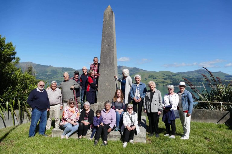 Friends of Britomart Monument Akaroa