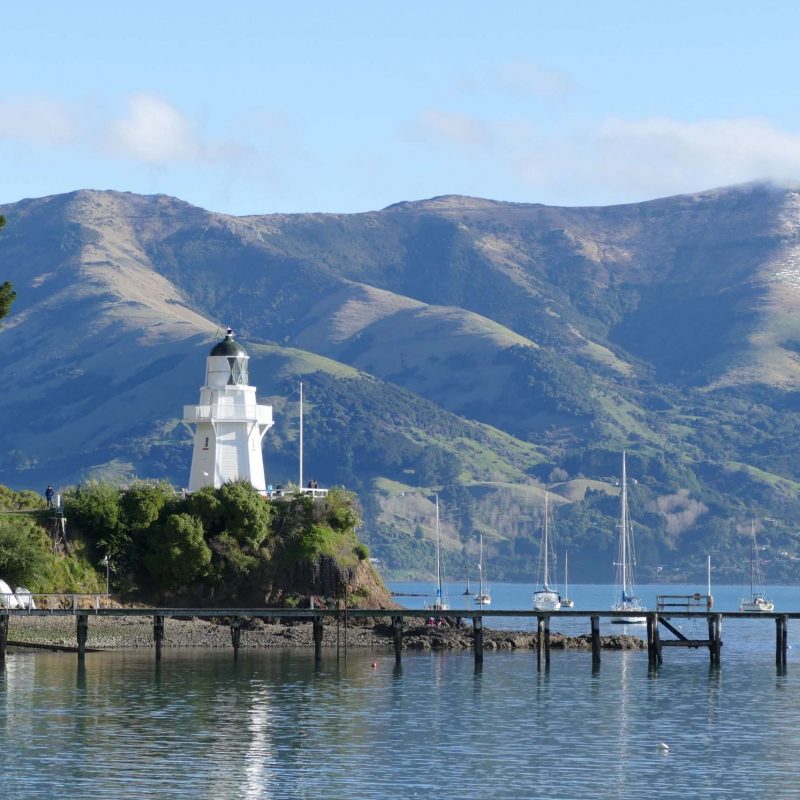 Akaroa on a perfect day